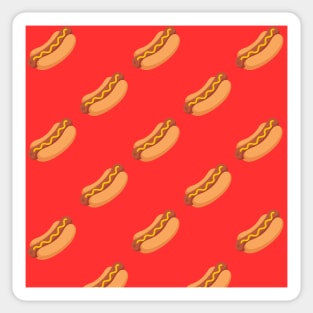 Red Hot Dog Sticker